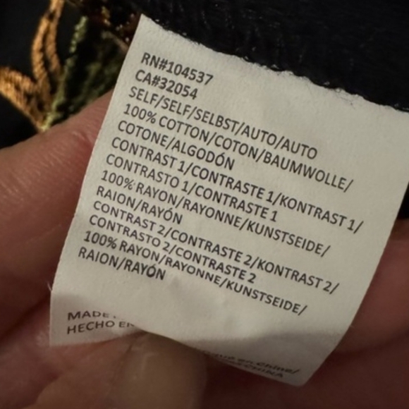 Anthropolgy TINY Embroidered Blouse - Picture 9 of 9